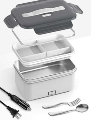 Herrfilk Portable Food Heater – Large-capacity electric lunch box with fast heating