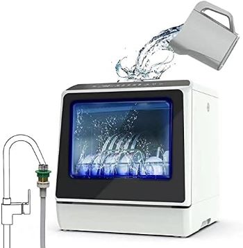 the smallest countertop dishwasher 16 inch 