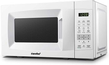 small microwave for dorm - Comfee 0.7 Cu. Ft. Mini Microwave - size 19’’ (W) * 16" (D) * 11.5’’ (H), 700W