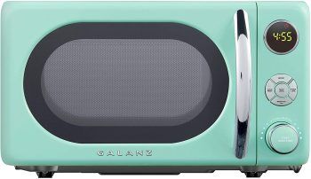 Galantz retro microwave - cutest microwave - size 18" x 14" x 10.5", 700W