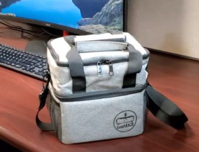 LunchEAZE Smart Lunchbox – Battery-powered portable food warmer with app control