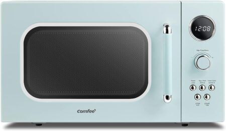 best compact retro microwave - Comfee Retro Microwave - size 15.4" D x 19" W x 11.5" H, 900W
