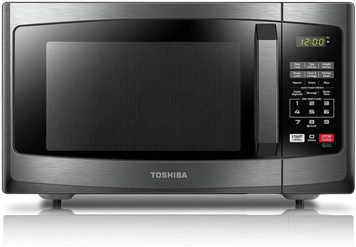 best value 0.9 microwave for small kitchens - Toshiba 0.9 Cu. Ft. Small Microwave - 900W, size 19" x 14" x 11"