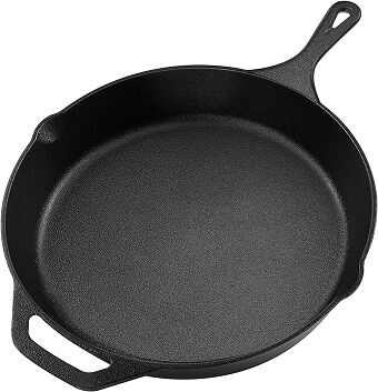 utopia kitchen cast iron skillet review