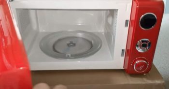 galanz mini retro microwave review