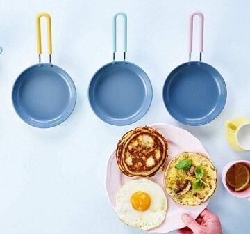 smallest nonstick egg pan