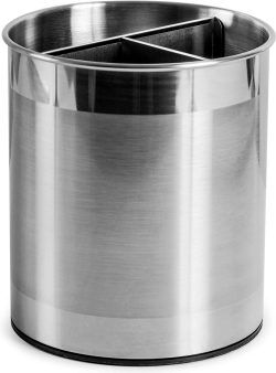 stainless steel utensil holder