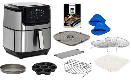 yedi evolution air fryer stinaless steel and ceramic