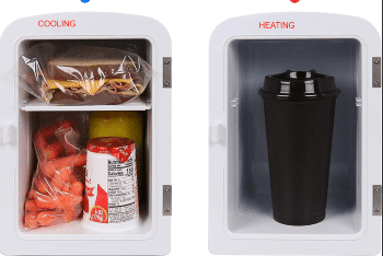 cooling/heating mini retro fridge