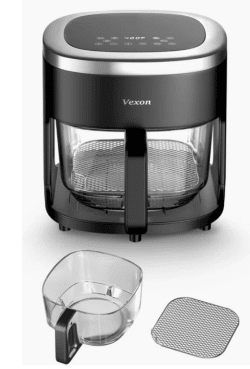 vexon glassa air fryer review