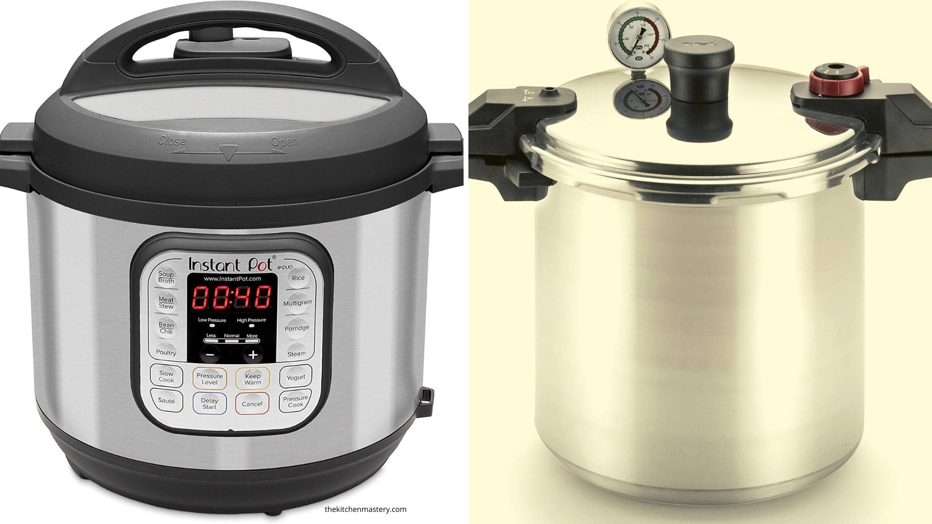 pressure cooker vs instapot