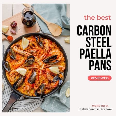 best carbon steel paella pans