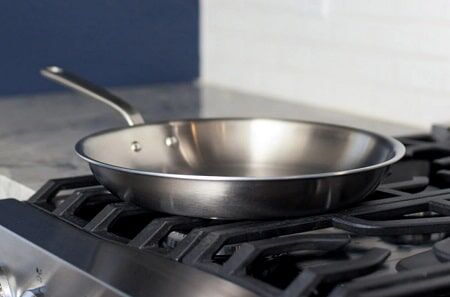 made in stainless steel skillet made in usa