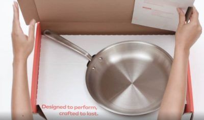 made in stainless steel skillet review
