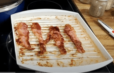 microwave bacon griller results
