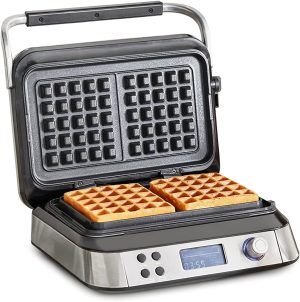 best ceramic waffle maker with removable plates