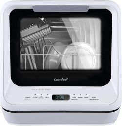 tiny countertop dishwasher - Comfee Countertop Dishwasher - with 6 wash programs