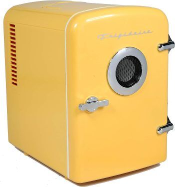 unique mini retro fridge - Frigidaire Mini With Built-In Speaker