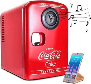 retro coca cola mini fridge